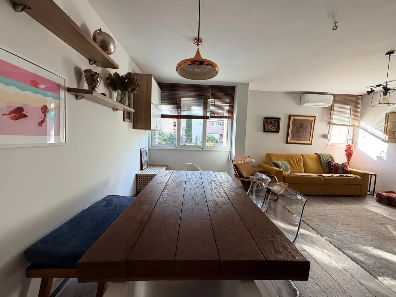 Rent, one bedroom apartment, 60m², Blok 5, Podgorica