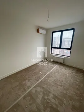 Empty unfinished room with a window and an air conditioner. - image 5