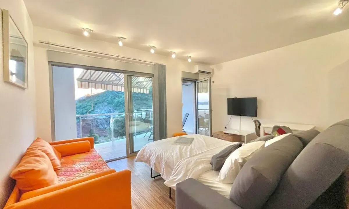 Sale, studio apartment, 36m², Pržno, Budva