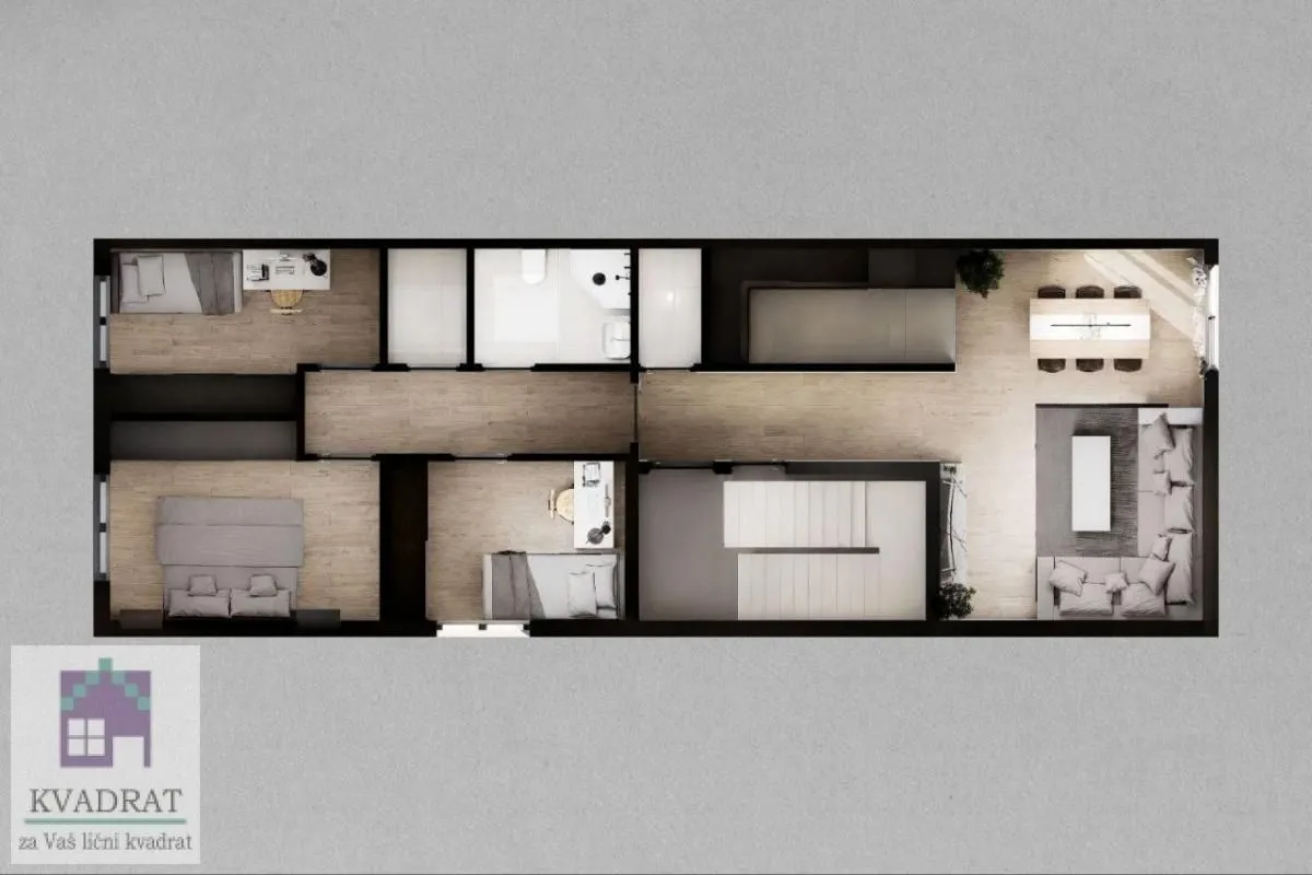 Prodaja, trosoban stan, 84m², Futog, Novi Sad Sve Podlokacije