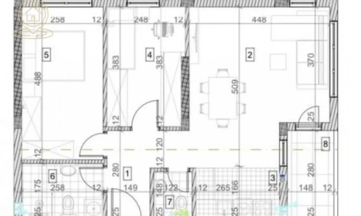 Prodaja, trosoban stan, 68m², Petrovaradin, Novi Sad