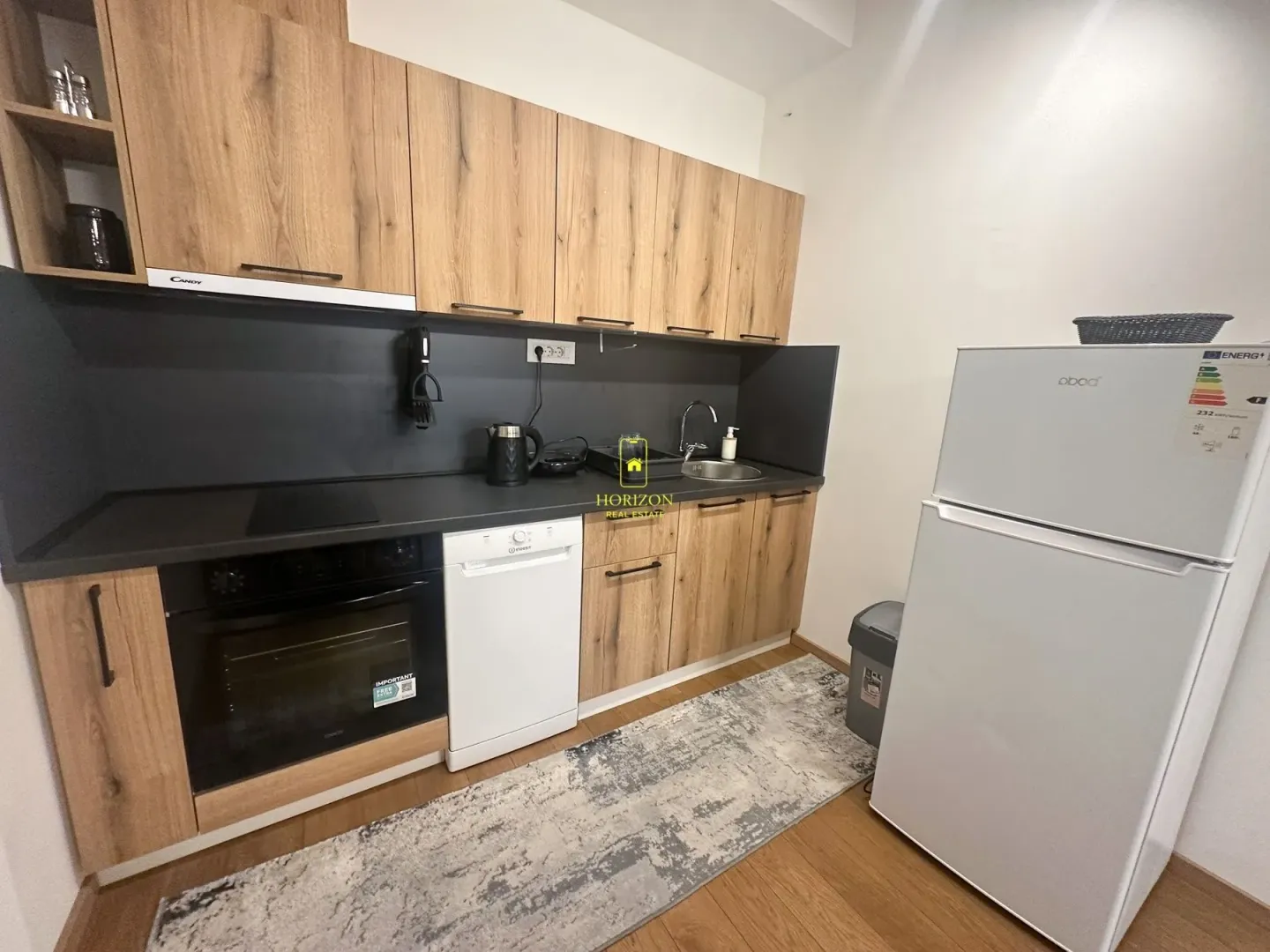 Rent, one bedroom apartment, 59m², Stara Varoš, Podgorica