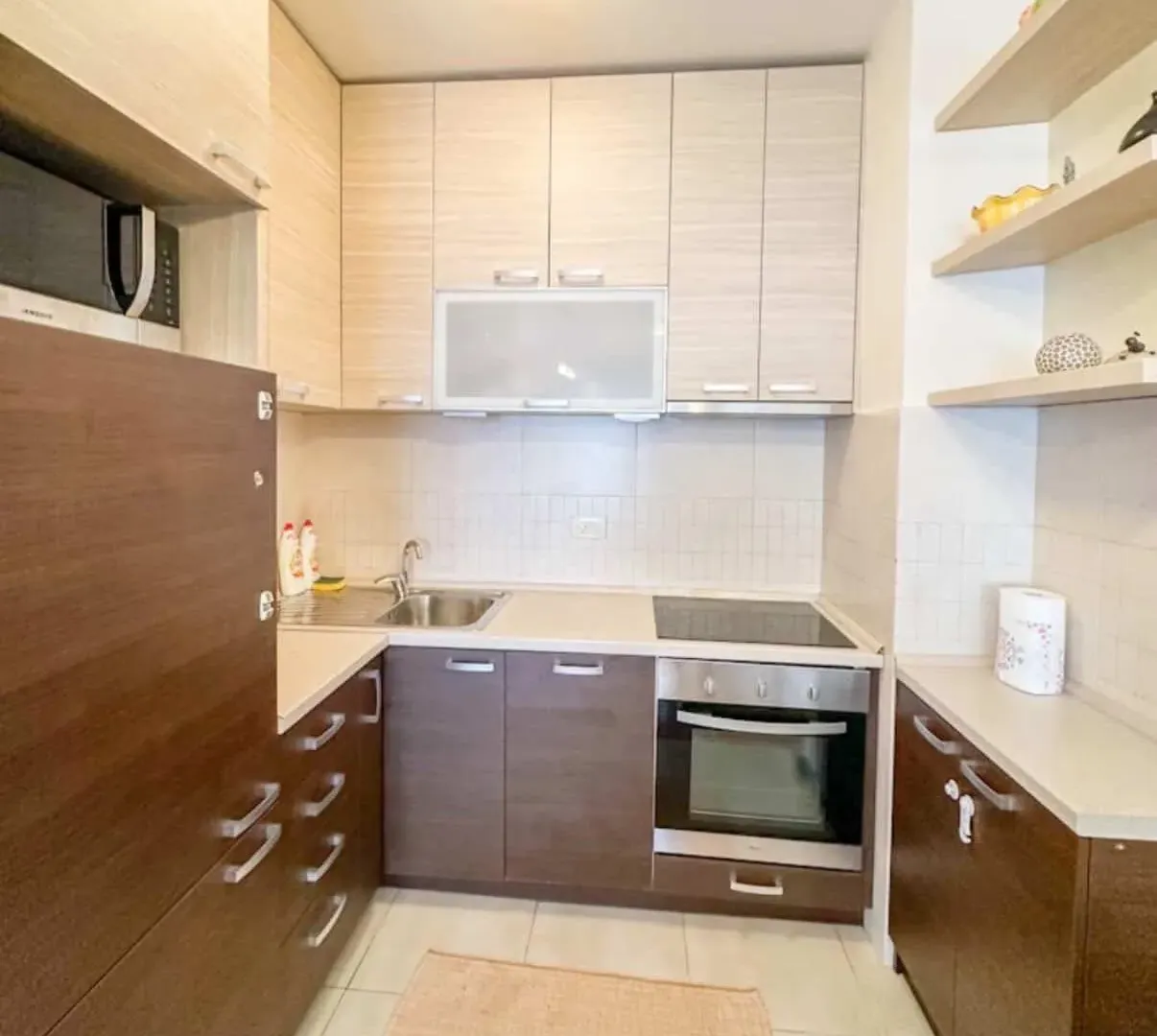Rent, one bedroom apartment, 45m², Pobrežje, Podgorica