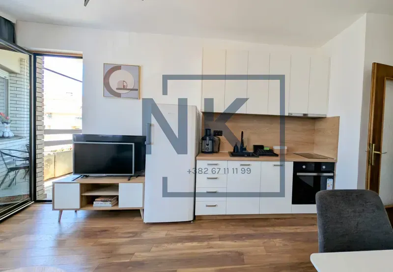 Rent, one bedroom apartment, 43m², Stari Aerodrom, Podgorica