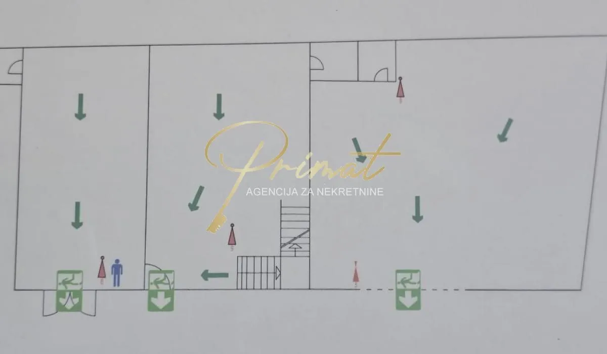 Rent, office space, 290m², Krnjaca, Palilula Sve Podlokacije