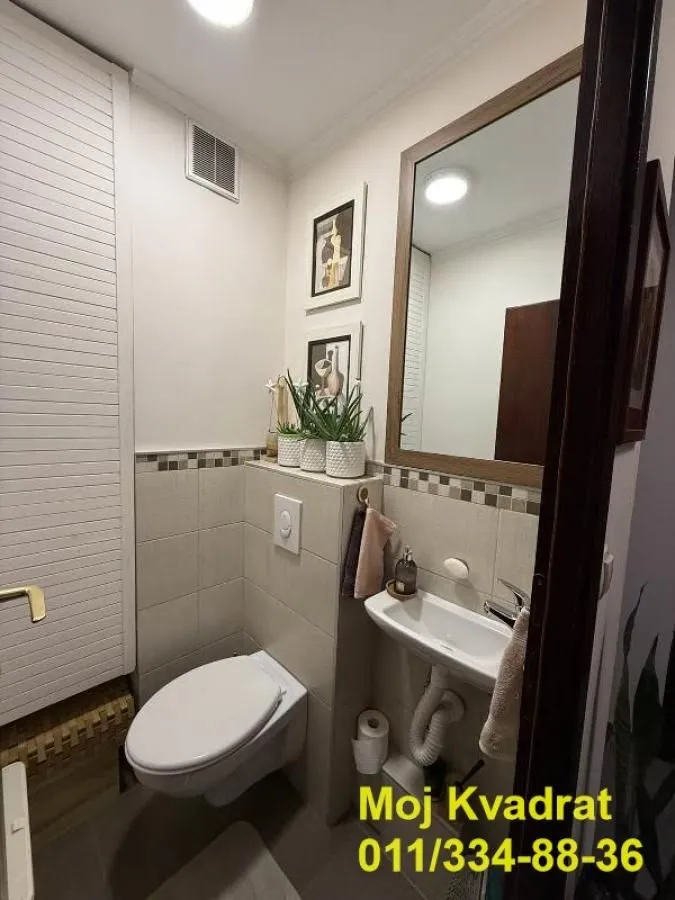 Prodaja, dvosoban stan, 64m², Novi Beograd Blok 62, Novi Beograd Sve Podlokacije