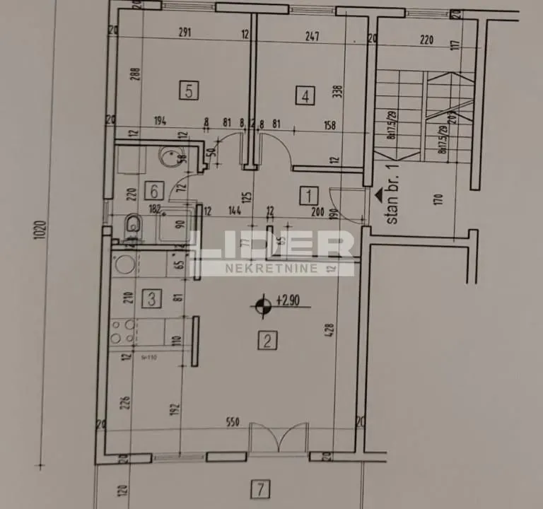 Prodaja, trosoban stan, 59m², Kumodraž 1, Kumodraž Sve Podlokacije