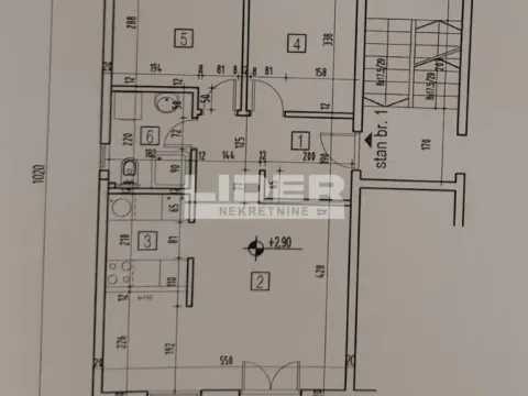 Sale, three bedroom apartment, 59m², Kumodraž 1, Kumodraž Sve Podlokacije