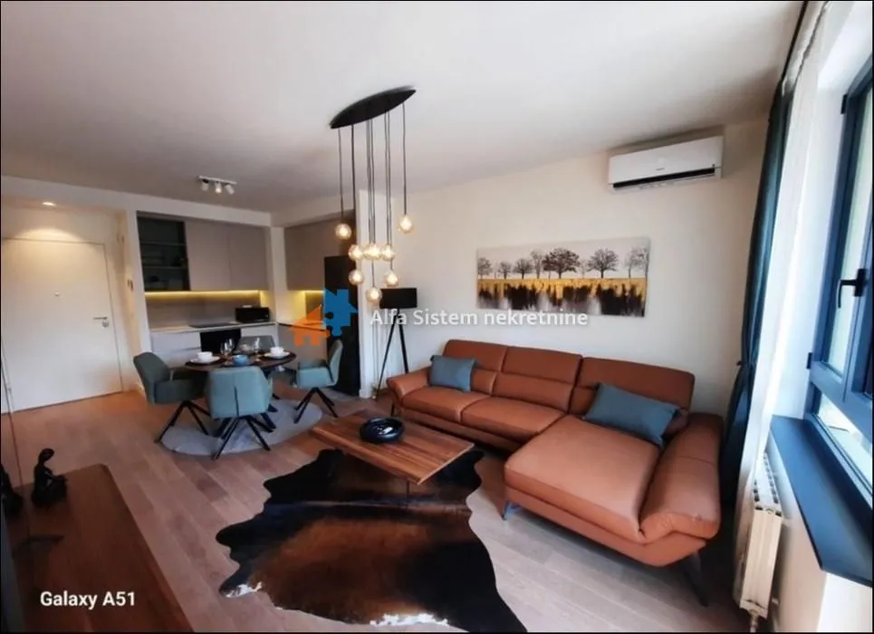 Izdavanje, dvosoban stan, 55m², Savski Venac, Beograd