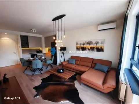 Rent, two bedroom apartment, 55m², Savski Venac, Beograd