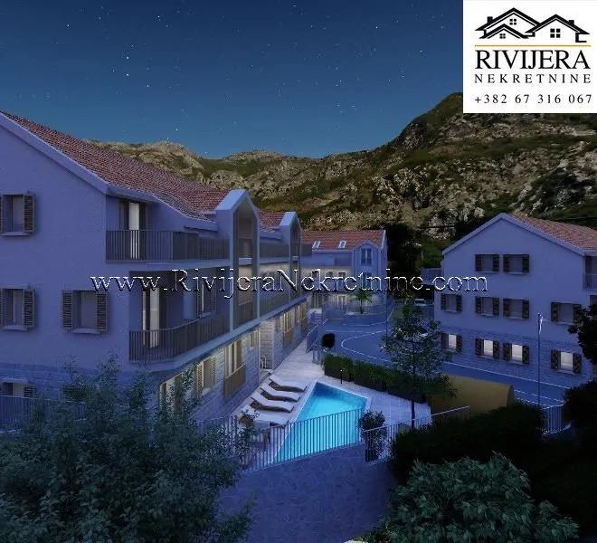 Sale, one bedroom apartment, 49m², Risan, Kotor