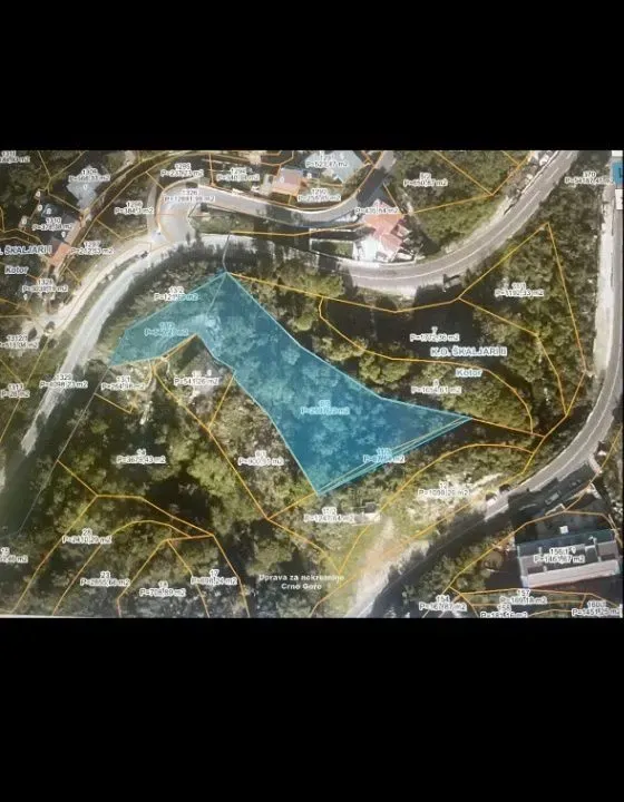 Prodaja, plac, 3206m², Škaljari, Kotor