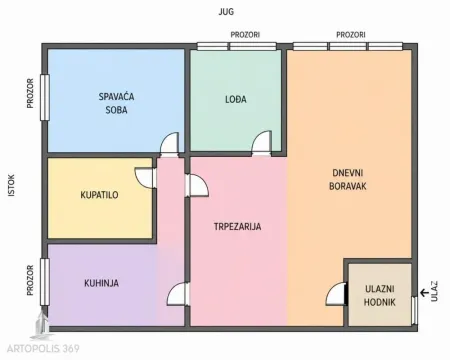 Prodaja, jednosoban stan, 56m², Skojevsko Naselje, Beograd - image 20