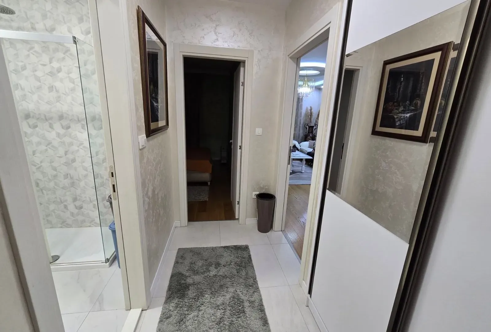 Rent, one bedroom apartment, 49m², Central Point, Podgorica