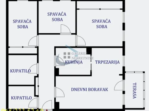 Prodaja, četvorosoban stan, 94m², Novi Beograd Blok 67, Novi Beograd Sve Podlokacije - image 5