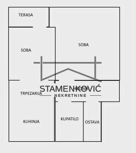 Sale, two bedroom apartment, 40m², Liman 1, Novi Sad Sve Podlokacije