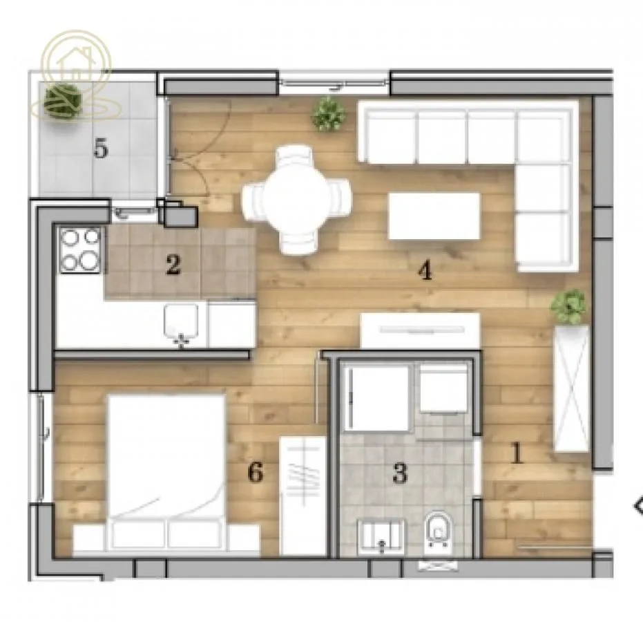 Sale, two bedroom apartment, 33m², Liman 4, Novi Sad Sve Podlokacije