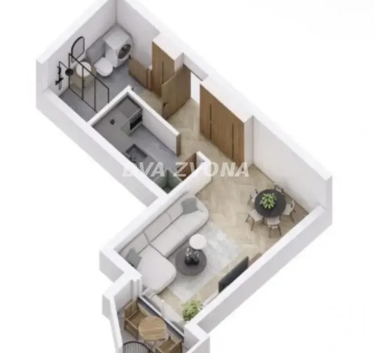 Prodaja, jednosoban stan, 32m², Petrovaradin, Novi Sad