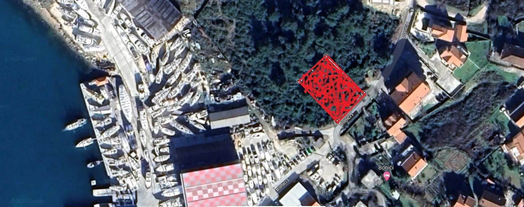 Prodaja, plac, 1029m², Tivat, Crna Gora