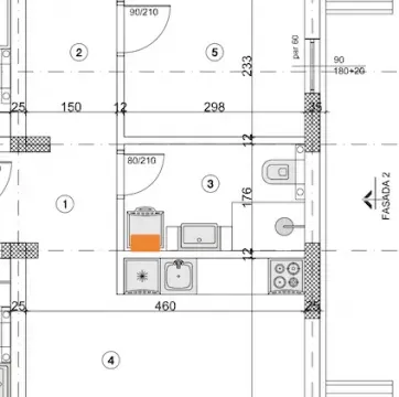 Sale, two bedroom apartment, 56m², Nova Pazova, Stara Pazova - image 2