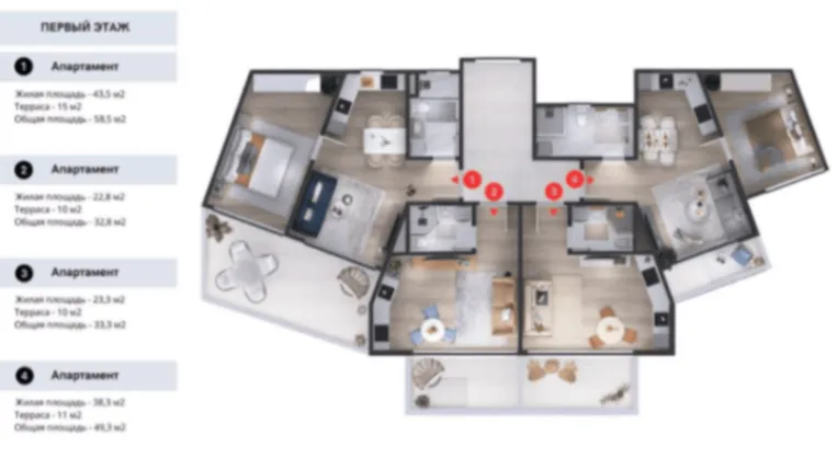 Prodaja, stan, 58m², Tivat, Crna Gora