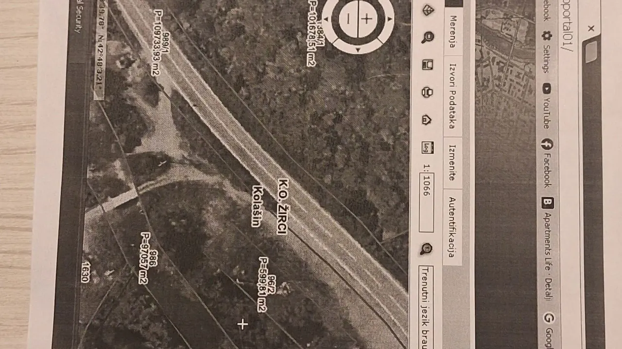 Prodaja, plac, 600m², Žirci, Kolašin