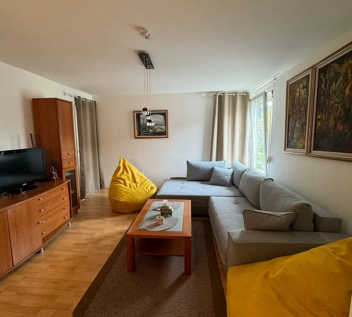 Rent, one bedroom apartment, 55m², Babilonija, Budva