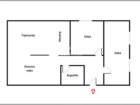 Prodaja, trosoban stan, 52m², Zemun Sve Podlokacije, Beograd
