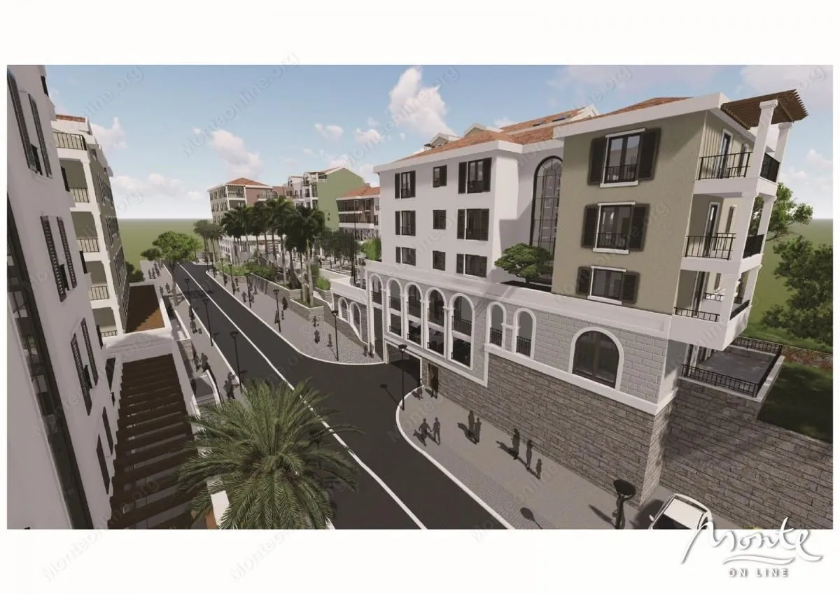 Prodaja, jednosoban stan, 40m², Tivat, Crna Gora