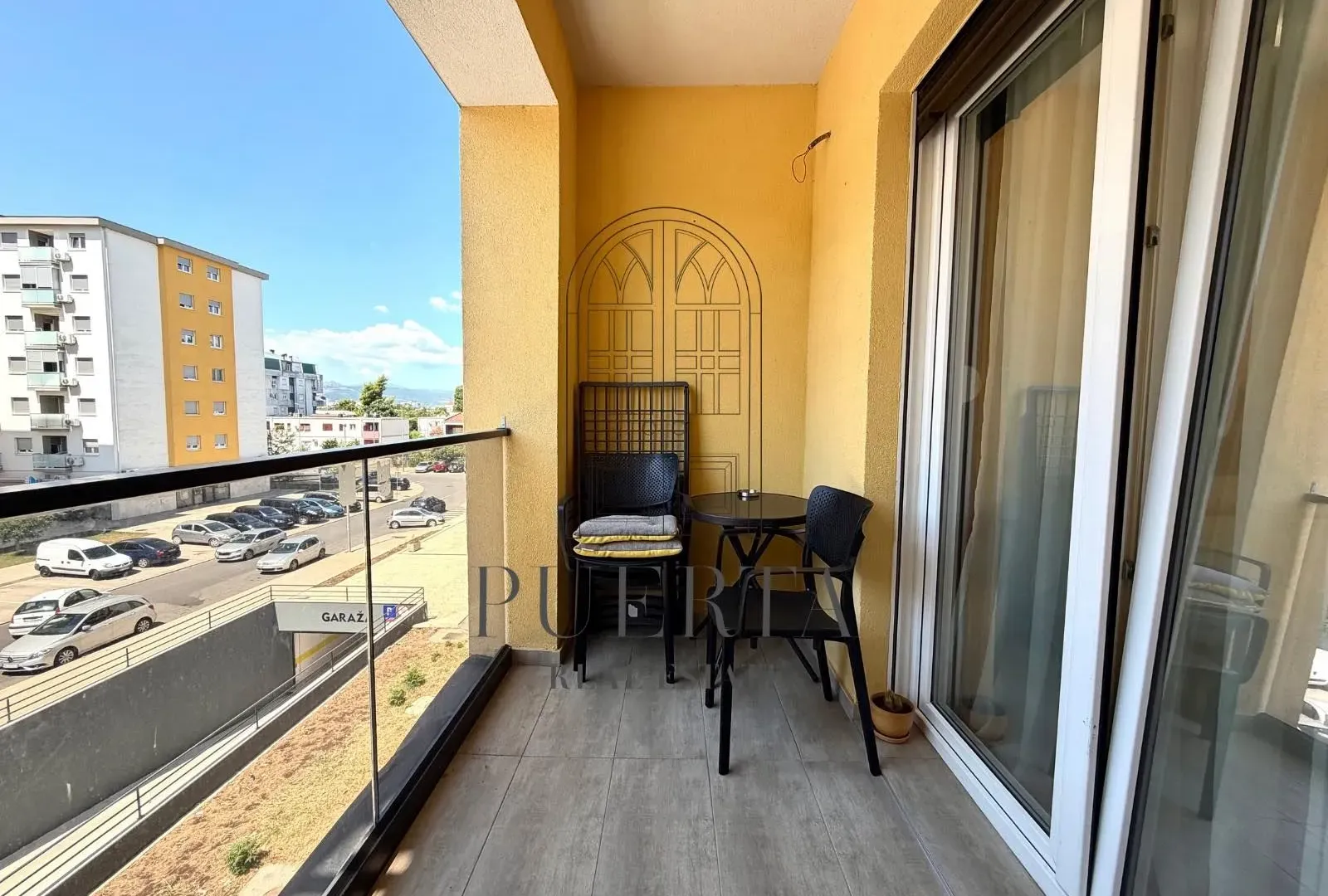 Rent, one bedroom apartment, 45m², Pobrežje, Podgorica