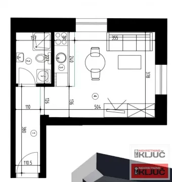 Prodaja, garsonjera, 25m², Lipov gaj, Novi Sad Sve Podlokacije - image 5