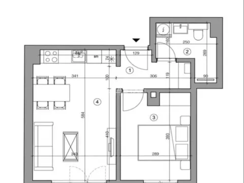 Prodaja, dvosoban stan, 44m², Pančevo, Srbija - image 2