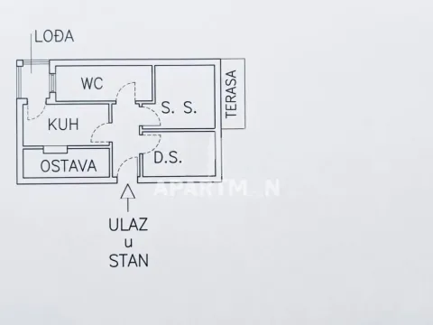 Prodaja, dvosoban stan, 62m², Lipov Lad, Zvezdara Sve Podlokacije - image 8