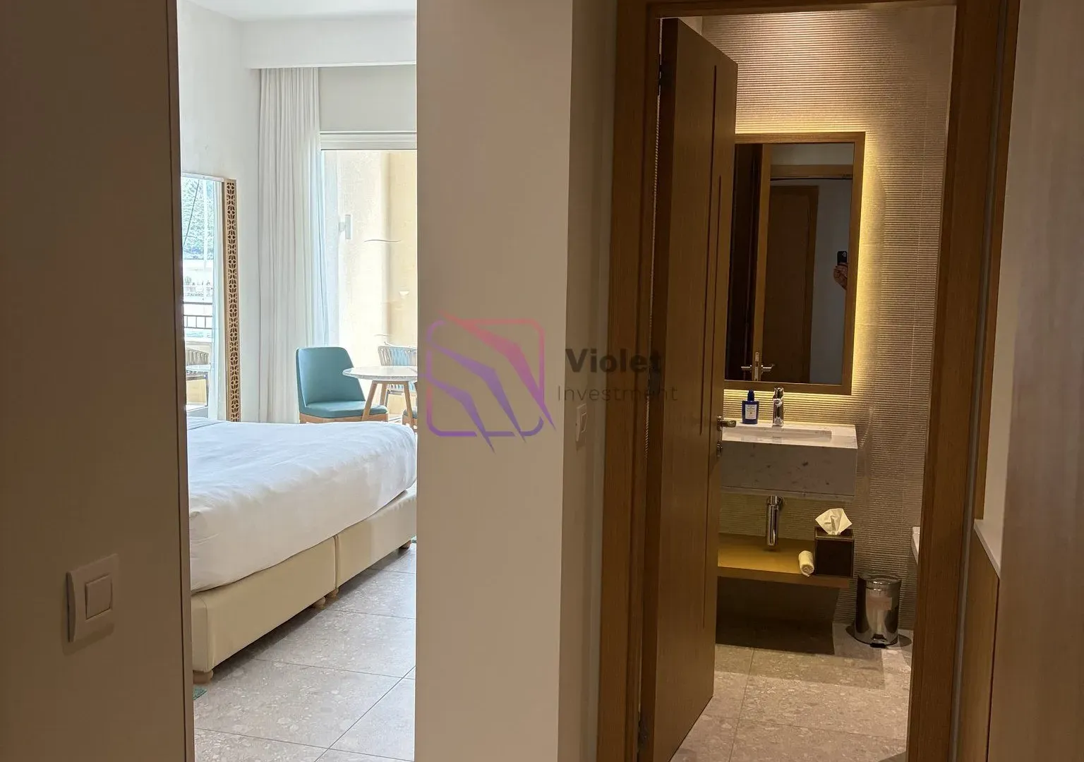 Prodaja, jednosoban stan, 47m², Luštica Bay, Tivat