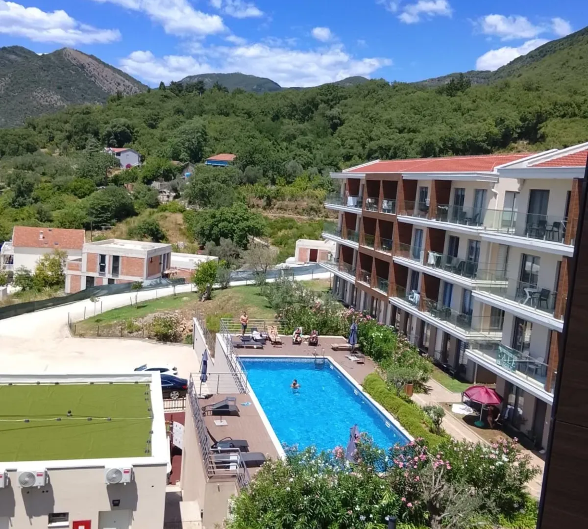 Rent, one bedroom apartment, 29m², Kavač, Kotor