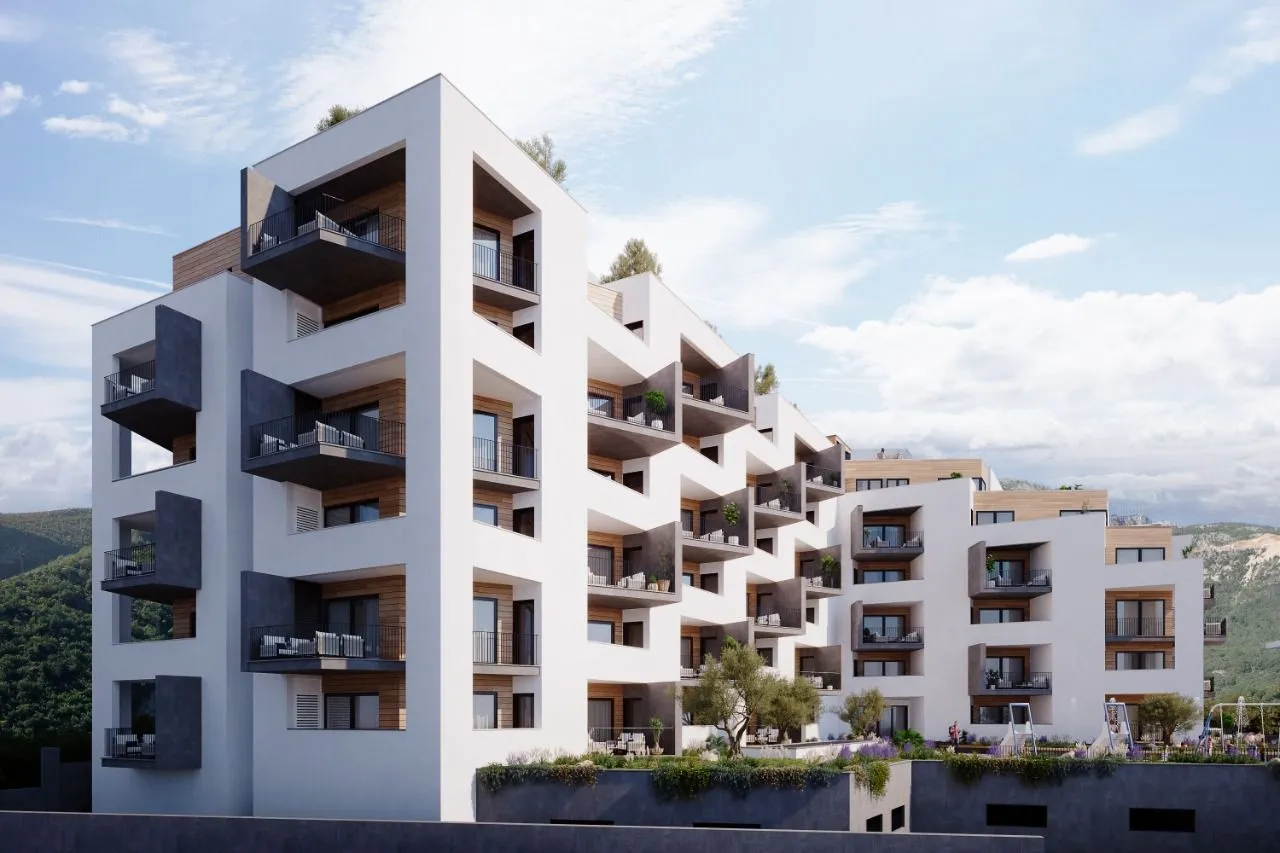 Sale, one bedroom apartment, 55m², Bečići, Budva