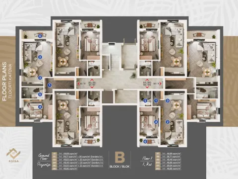 Sale, one bedroom apartment, 60m², Radanovići, Kotor - image 8