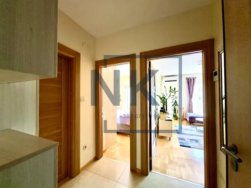 Izdavanje, jednosoban stan, 45m², Tuški Put, Podgorica