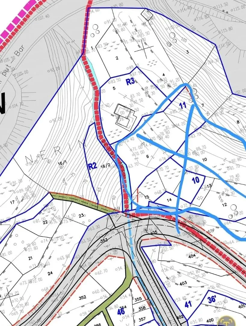 Prodaja, plac, 1300m², Budva, Crna Gora