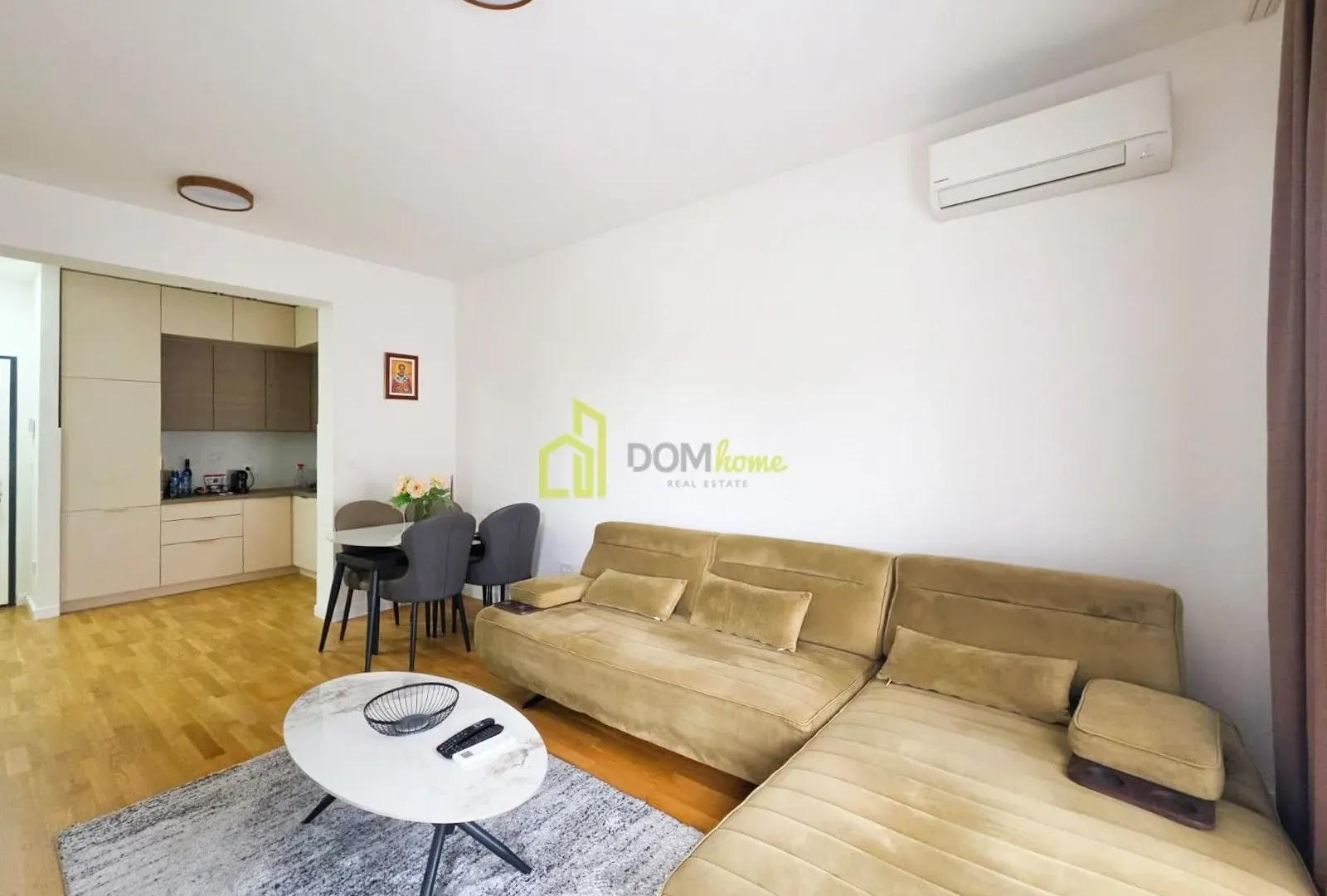Rent, one bedroom apartment, 47m², Stari Aerodrom, Podgorica