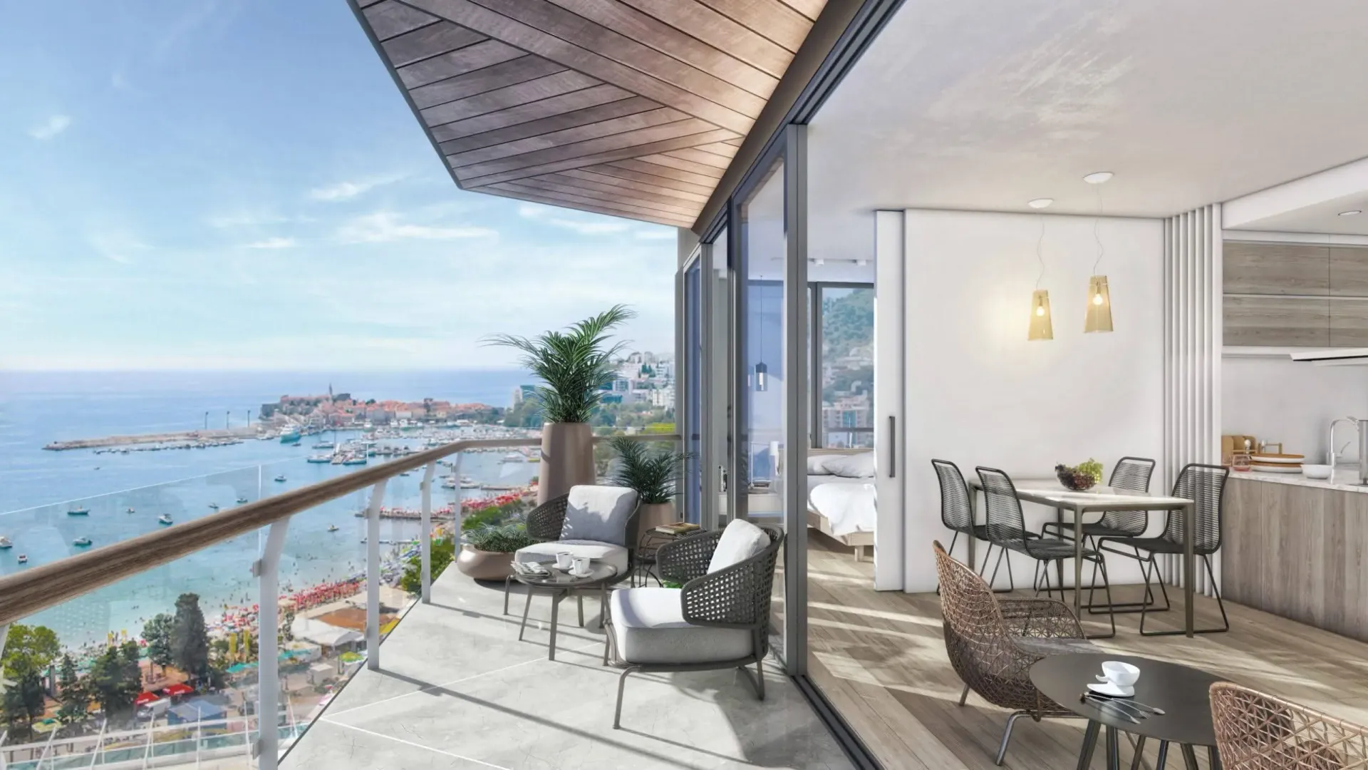 Sale, apartment, 61m², Budva, Crna Gora