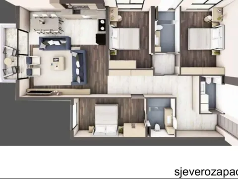 Prodaja, trosoban stan, 113m², Bar, Crna Gora - image 7