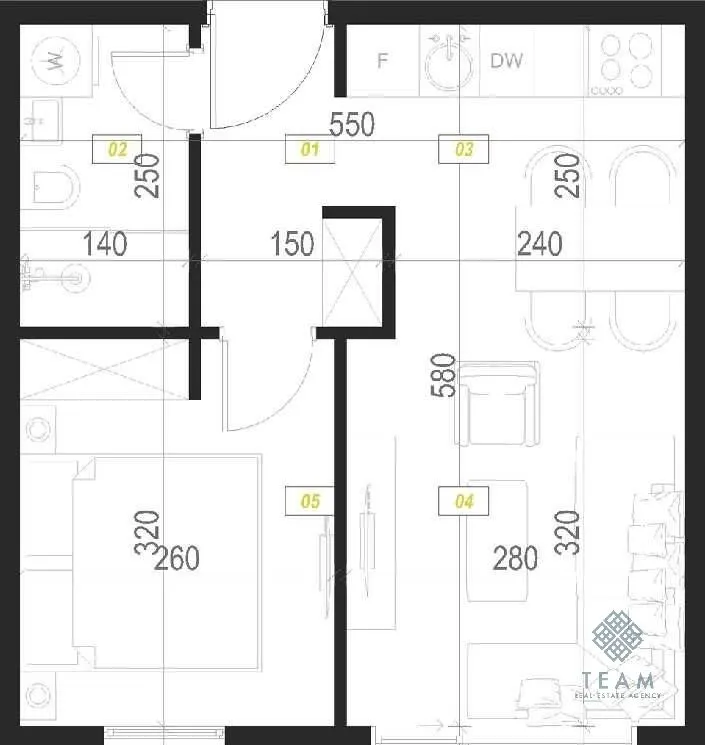Sale, one bedroom apartment, 30m², Podkošljun, Budva