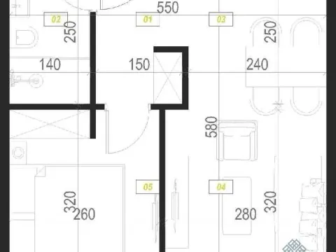 Prodaja, jednosoban stan, 30m², Podkošljun, Budva - image 6