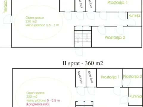 Rent, office space, 768m², Medijana, Niš - image 2