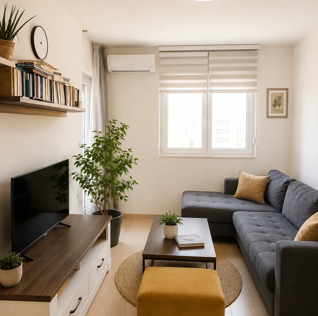 Izdavanje, jednosoban stan, 46m², City Kvart, Podgorica