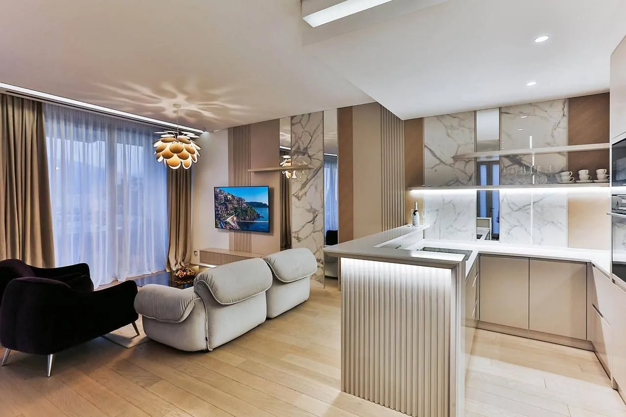 Prodaja, dvosoban stan, 186m², Dukley Gardens, Budva