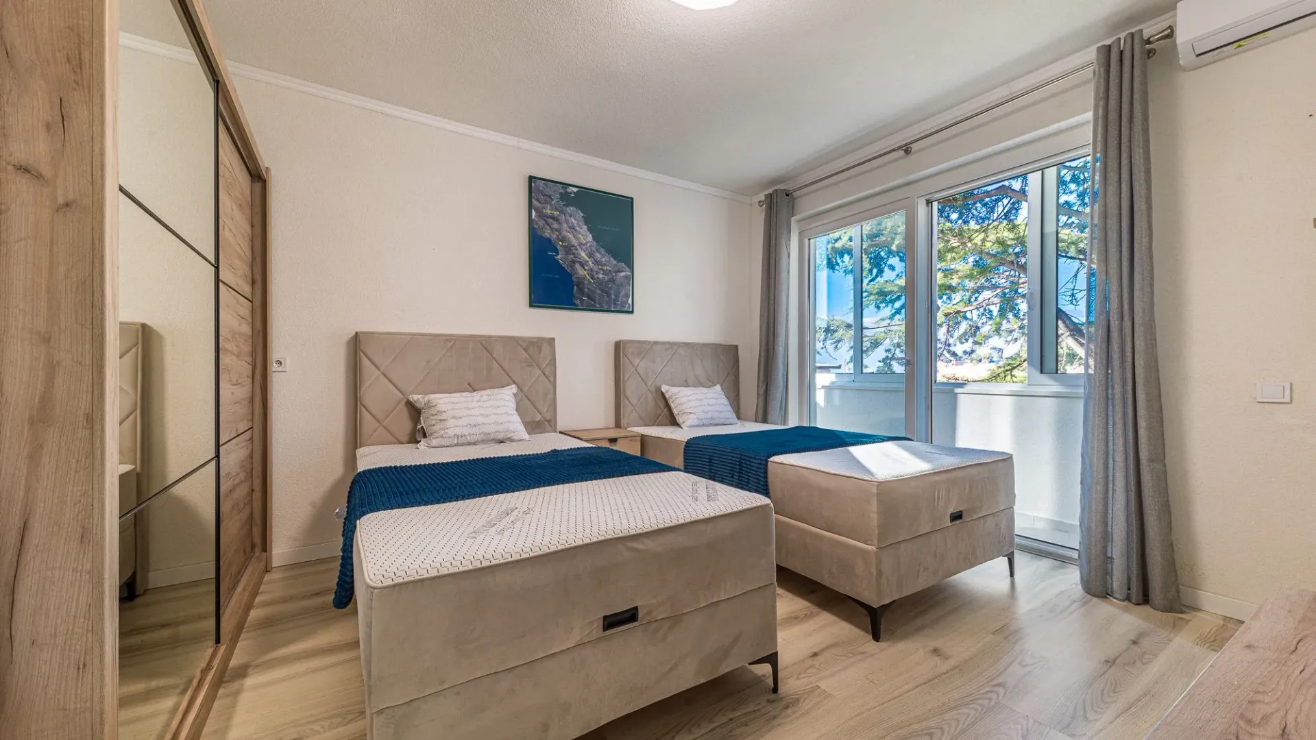 Rent, two bedroom apartment, 58m², Centar, Bar