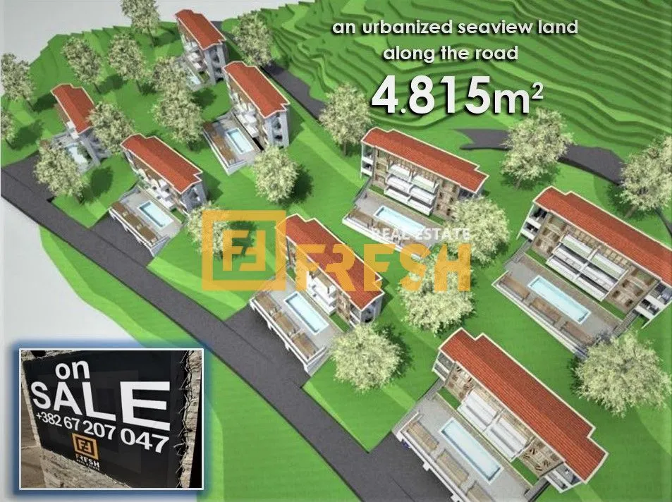 Prodaja, plac, 4815m², Kotor, Crna Gora