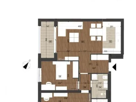 Prodaja, dvosoban stan, 80m², Podgorica, Crna Gora - image 10